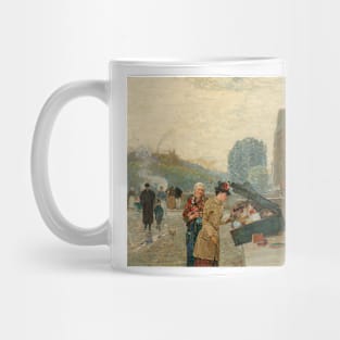 Quai St. Michel by Childe Hassam Mug